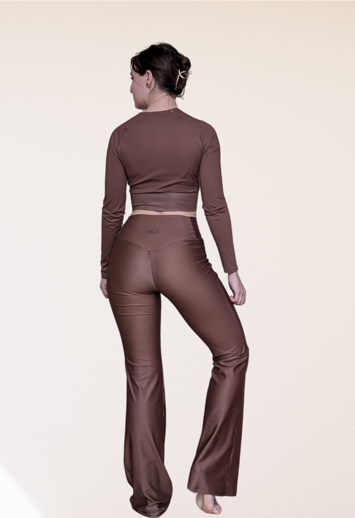 Crop Top Chocolat