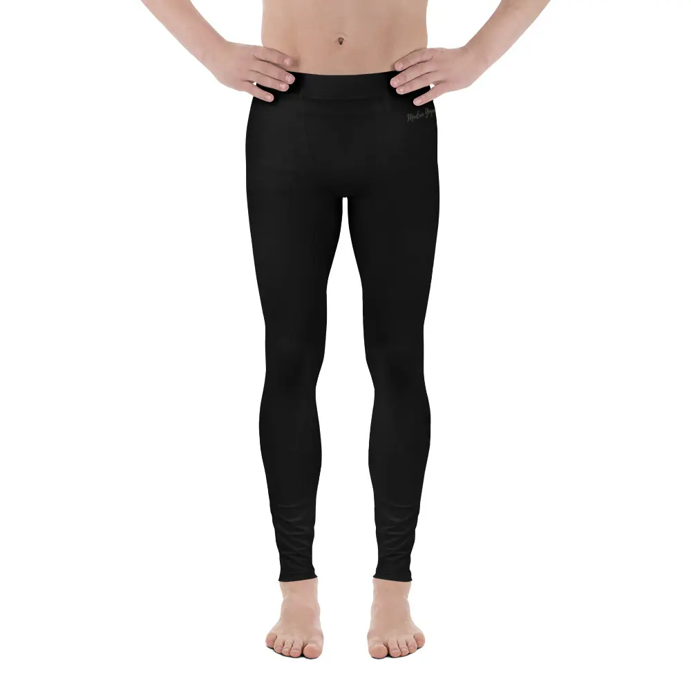 Leggings Homme Noir