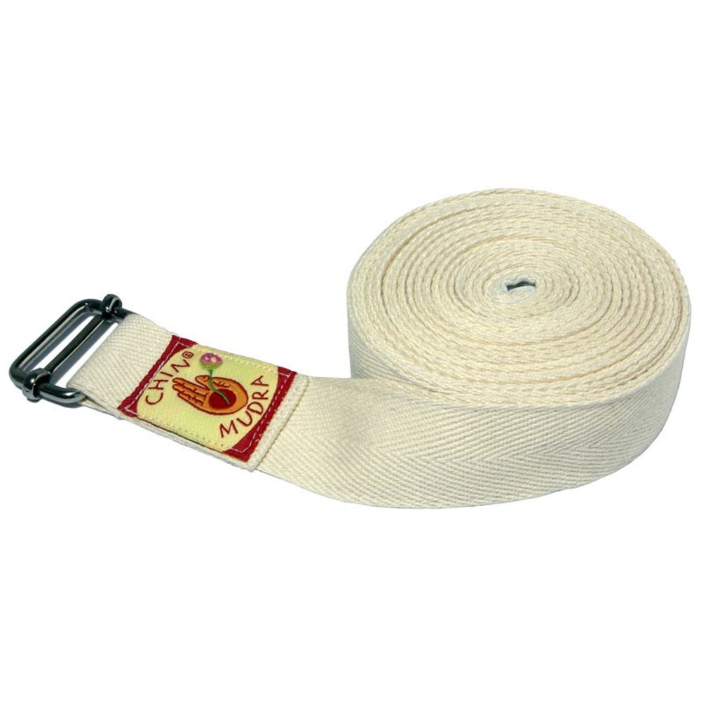 Sangle de yoga Iyengar 100% Coton Bio 3cm x 300cm