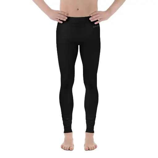 Leggings Homme Noir