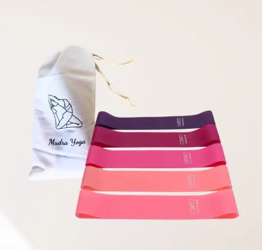 Set de 5 bandes de résistance spéciales Pilates